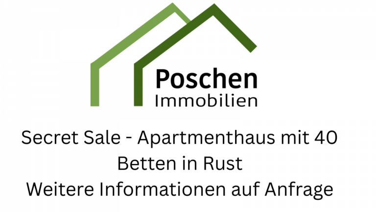 Secret Sale - Apartmenthaus in Rust Rust Pensionen Secret Sale - Apartmenthaus mit 40 Betten in idealer Lage von Rust