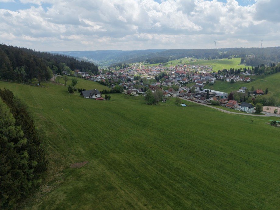 Blick ins Dorf Wohnung Schonach im Schwarzwald