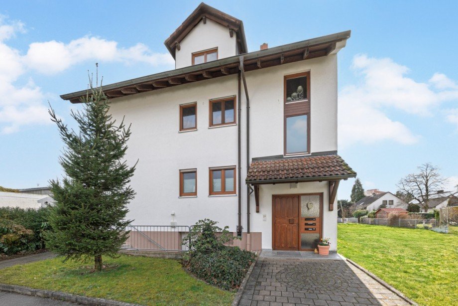 Au�enansicht Dachgeschosswohnung Teningen